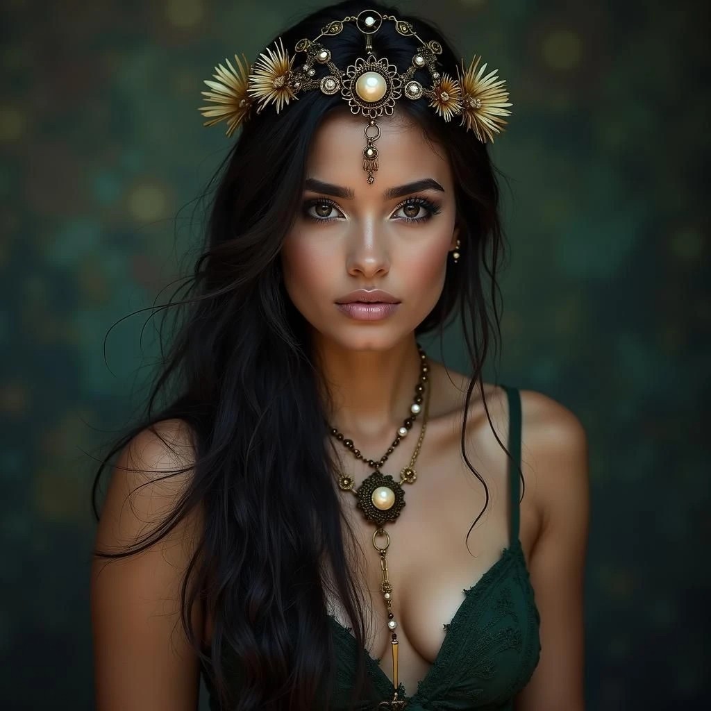 Portrait de Sherazaad, médium et figure du cabinet Sherazaad Voyance, spécialiste de voyance orientale